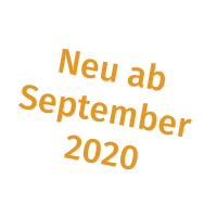 Neu ab September 2020